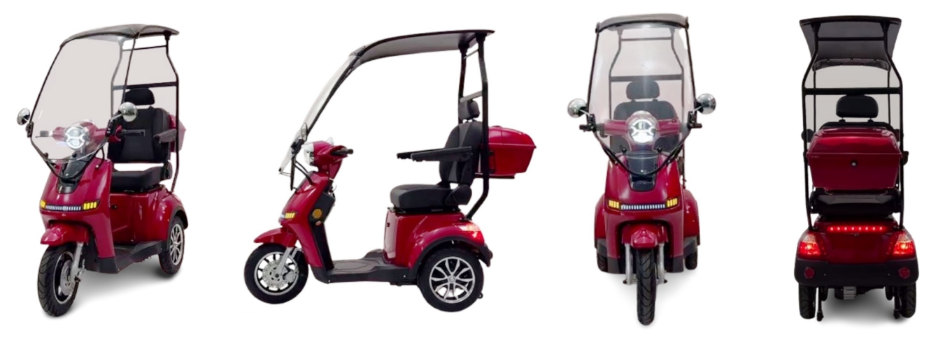 mobility scooter with roof