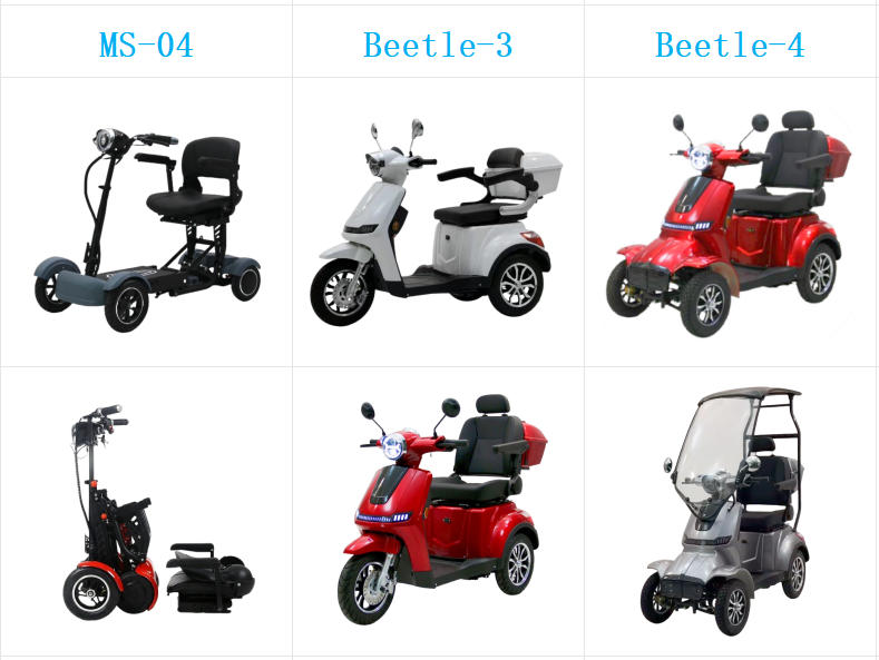 Explore Skyblue  Mobility Scooters Options - Both Foldable & Heavy-Duty Available