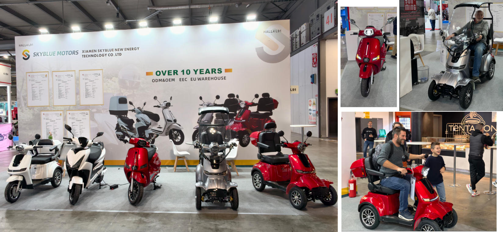 🌟 Highlights from Skyblue Motors’ Successful Exhibition at EICMA 2025 🛺🛵