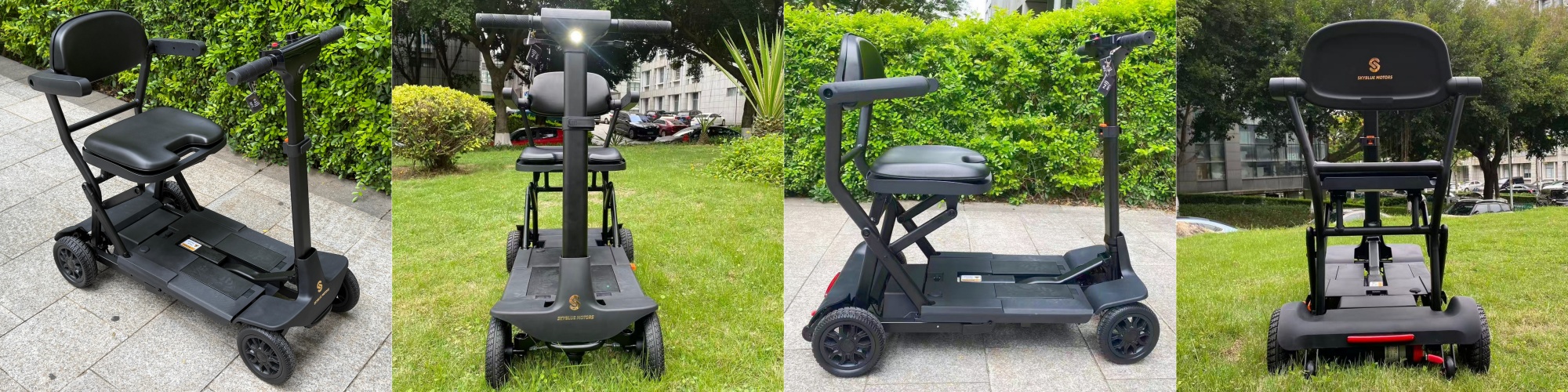 Portable 4 Wheels Electric Scooter for disabled